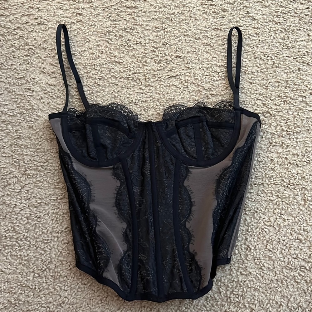 Urban Outfitters Out From Under Black Corset